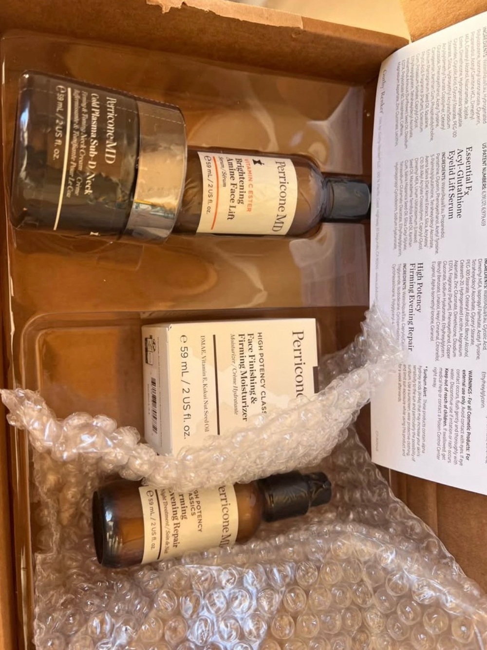 New and sealed Perricone MD skincare